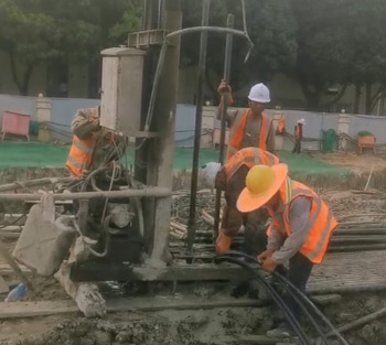 别墅群--地源热泵打井