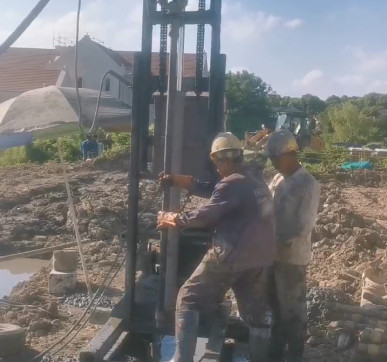 地源热泵--打井